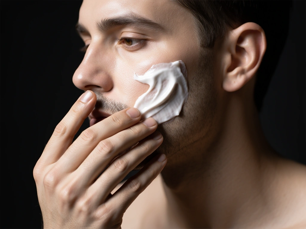Advanced male skincare application
